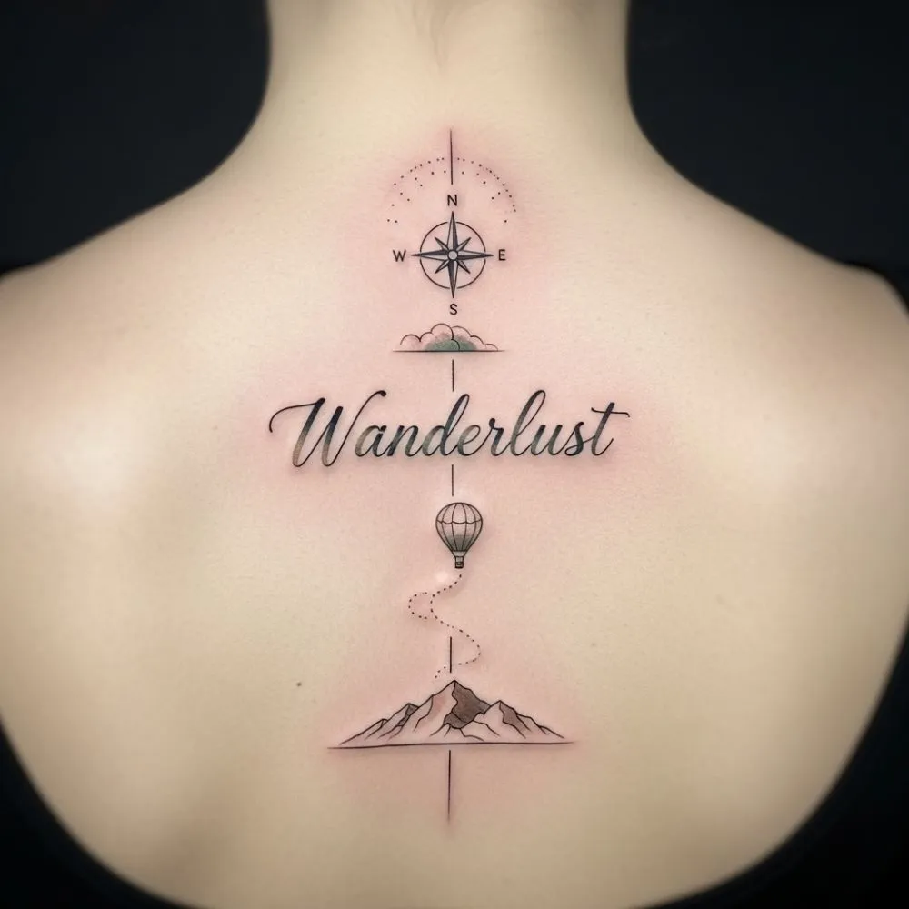 Adventure Quotes for Spine Tattoo