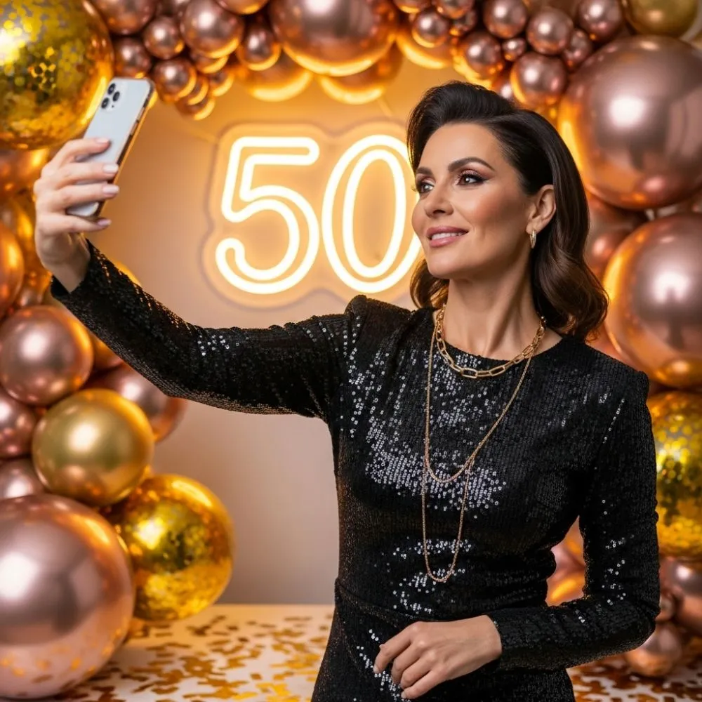 Funny 50th Birthday Captions for Social Media