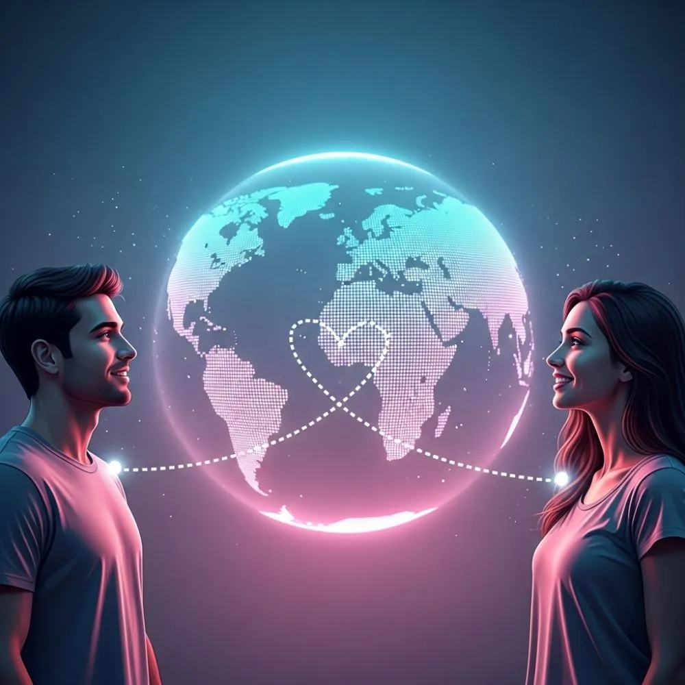 Romantic Long-Distance Unexpected Falling in Love Quotes 