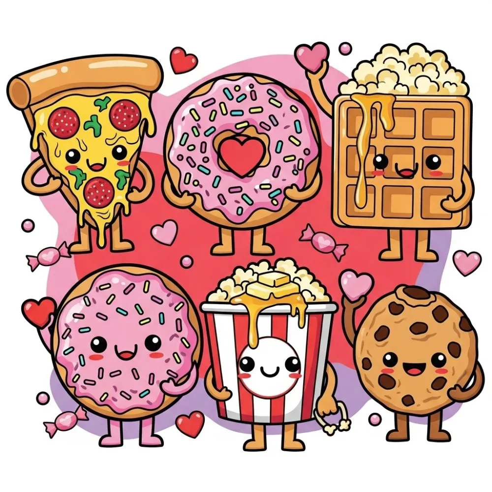 Silly Food Valentines Quotes for Kids