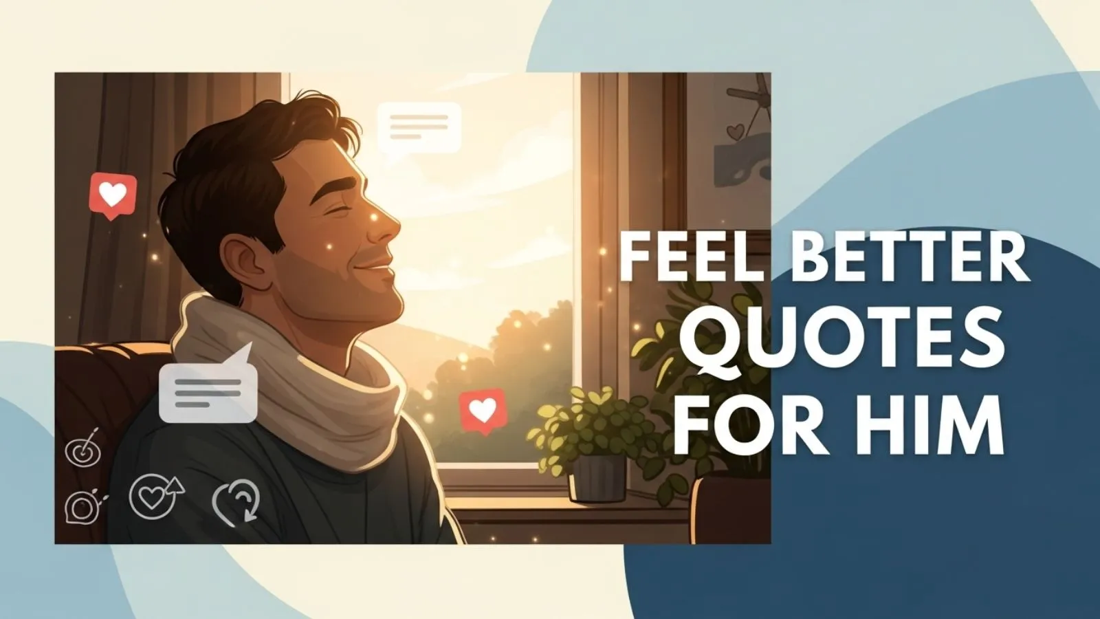 Feel Better Quotes for Him