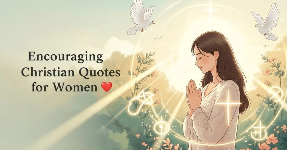 Encouraging Christian Quotes for Women