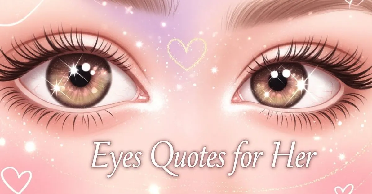 Eyes Quotes for Her