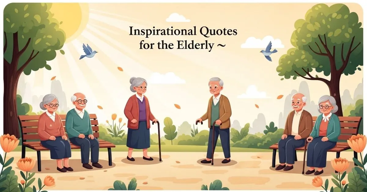 Inspirational Quotes for the Elderly