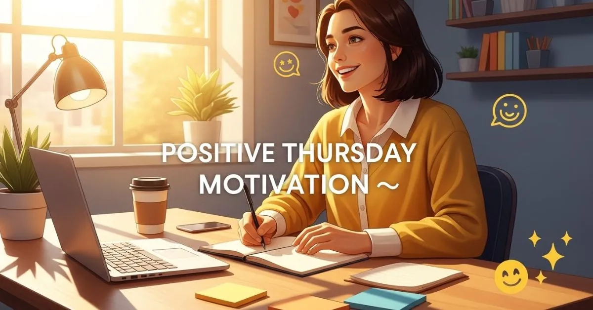 Positive Thursday Motivational Quotes for Work