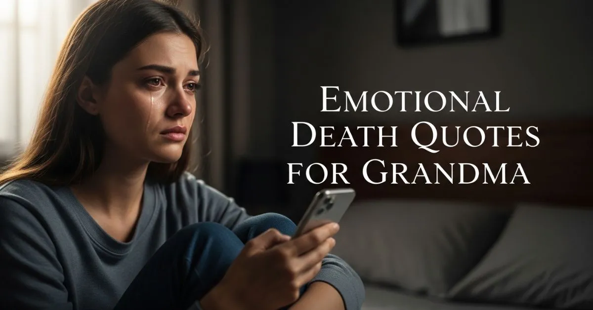 Emotional Death Quotes for Grandma